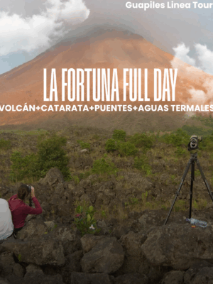 🌋 Tour La Fortuna Full Day – Aventura y Termales VOLCÁN+CATARATA+PUENTES+AGUAS TERMALES